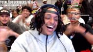 Agent 00 on stream, breaking a subscriber goal (Image via Agent00/Twitch)
